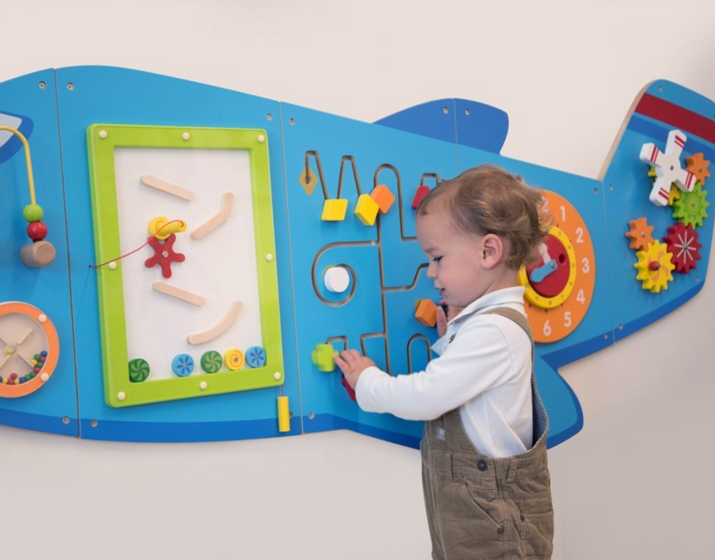 Aeroplane Activity Wall Play Panel