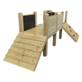 Toddler Up & Over Climbing Frame (Taller 5 sections, with Slide)