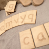wooden letter set for early years