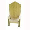 wooden storytelling throne