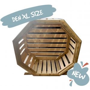 wooden den xl size