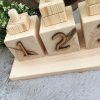 wooden counting stacker for kids
