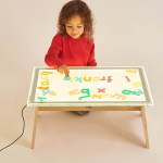 A2 colour changing light panel and sensory table