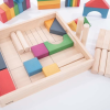 rainbow wooden block set jumbo