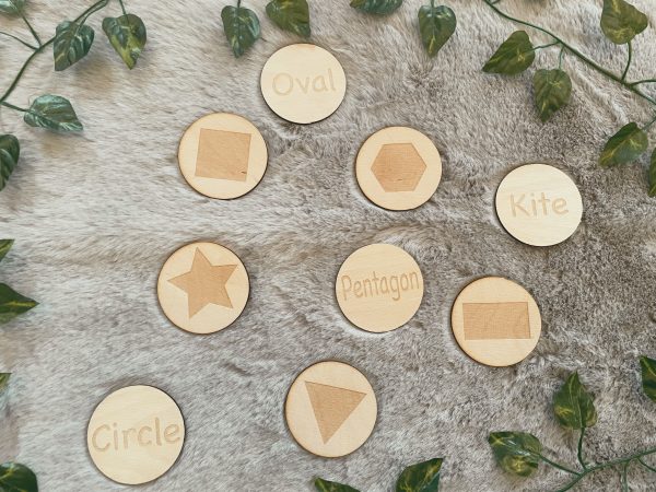 wooden memory game
