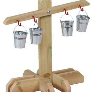 childrens wooden balance scales