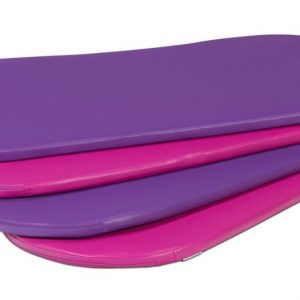 slumberstore sleep mats set of 4 pink and purple