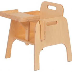 wooden feeding chair 200mm seat height