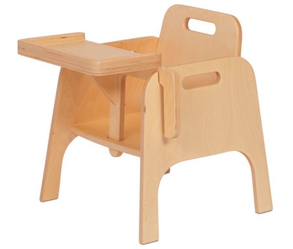wooden feeding chair 200mm seat height