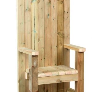 wooden teacher storytelling chair