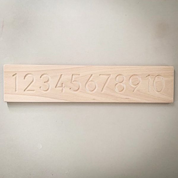 Wooden Number Board