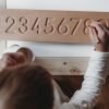 Wooden Number Board