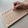 Wooden Number Line Board