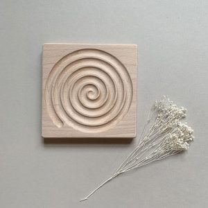 Wooden Spiral Breathing Board