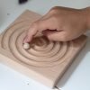Wooden Spiral Breathing Board