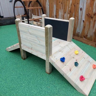 Stepping Stones up and over 3 section climbing frame