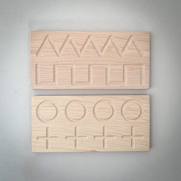 Wooden Pre-writing Boards